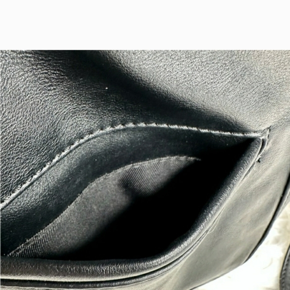 Frye and Co. Black Vegan Leather Shoulder Bag 13X10 - Picture 11 of 11